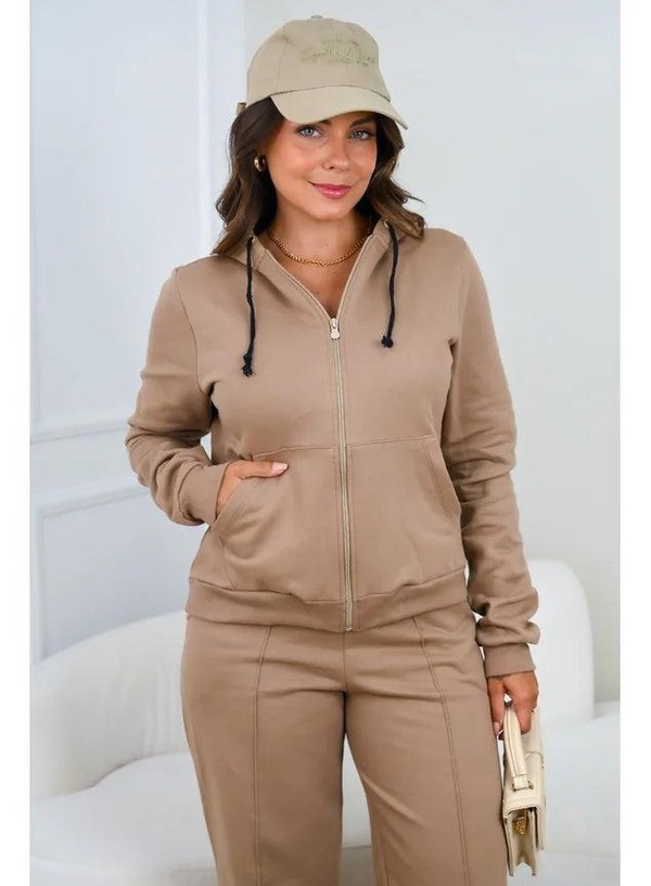 Conjunto Moletom Peluciado Urban Cappucino