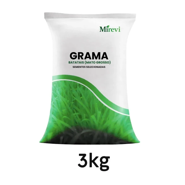 Sementes de Grama dos Batatais Selecionadas - TerraVerde™