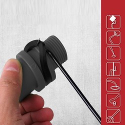 Conjunto de picareta e gancho de precisão, 10/4 peças, vedação de óleo de carro/o-ring, mini ganchos de precisão, removedor profissional de extrator