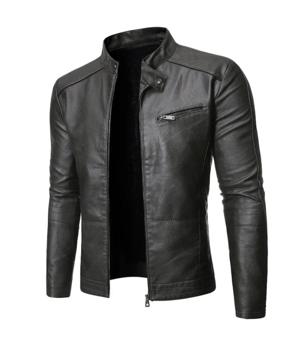 Jaqueta Masculina de Couro Madrid