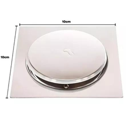 Ralo Inteligente Para Lavatório 10x10 Inox