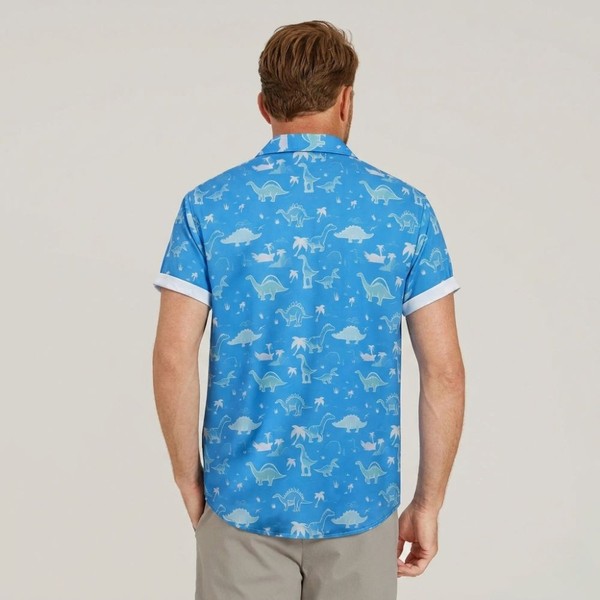 Camisa Vinser Jurassic Azul
