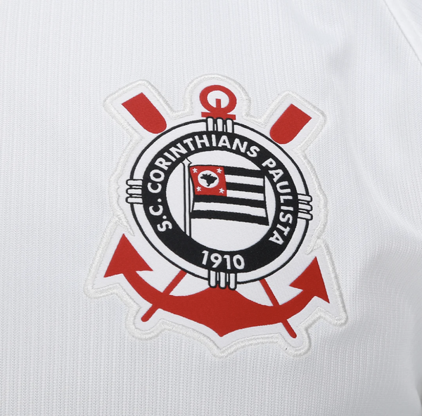 Camisa Corinthians I 26/27 s/n Torcedor Nike Masculina - Branco+Preto
