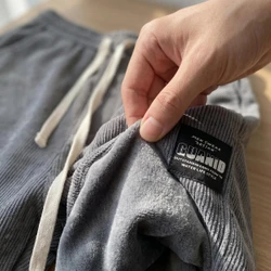 [Leve 3, Pague Só 2!] Calça Ares Térmica Masculina em Veludo Cotelê e Forro Peluciado de Isolamento e Modelagem Jogger