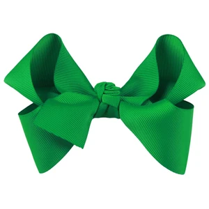 Laço de Cabelo - Verde Liso 