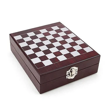 Kit Vinho Xadrez (4 Peças)