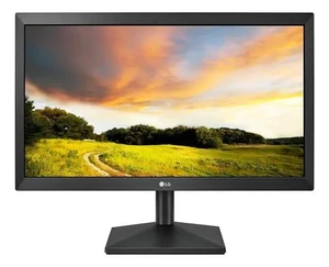 Monitor LG 19.5 HD LED - HDMI - D-SUB - VESA Preto- 20MK400H
