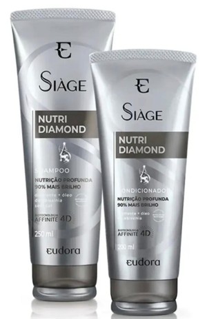 Kit Siage Nutri Diamond Shampoo + Condicionador