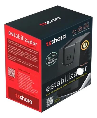 Estabilizador TS Shara 500VA 4 Tomadas Saída 115V – 9116