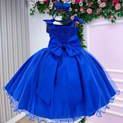 Vestido Luxo - Azul Royal 