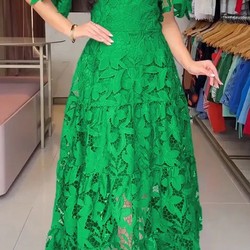 Vestido Feminino de Renda Anaju