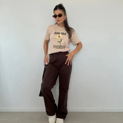 Camiseta Feminina Chocolate Estampa Isaías