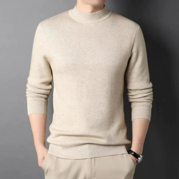 Suéter Masculino Gola Alta Slim