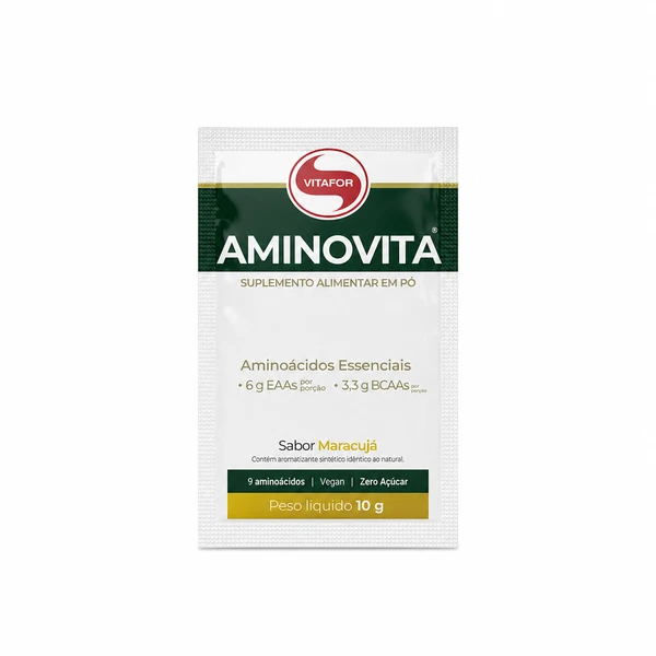 Suplemento Aminovita Sabor Maracujá - Vitafor
