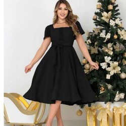 Vestido Midi Luxo 
