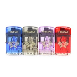 Isqueiro Maçarico Firestar FS603 - Cores Sortidas (Un.) (1 Chama)