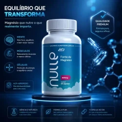 Nulle - Kit com 2 Frascos de 60 Cápsulas + Frete Grátis