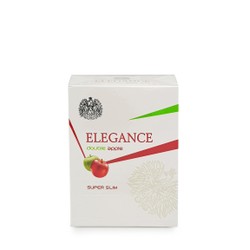 Cigarro Elegance Super Slim Double Apple - Pacote com 10
