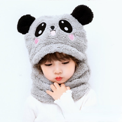 Gorro com Cachecol Infantil