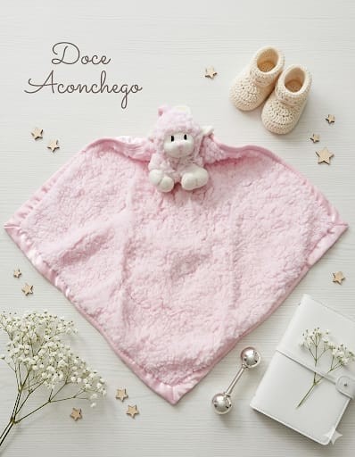 NANINHA ZIP BLANKET CETIM LILI ROSA