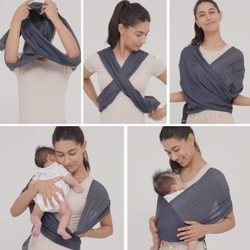 Sling para Bebê REGULAÇÃO FLEXIVEL - RN a 3 anos