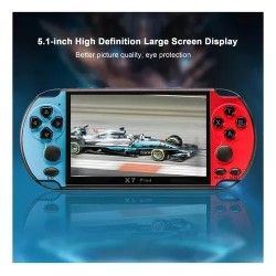 Console De Jogos Portátil X7 + de 1.000 jogos + Fone