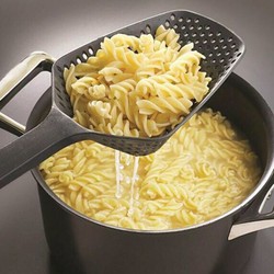 Grande filtro para a cozinha, colher do funil para o alimento fritado, vegetal, água, portable, ferramentas de cozimento home