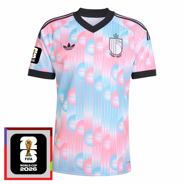 Camisa Seleção Bélgica Away 2026/27 Patch Copa do Mundo 2026
