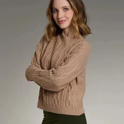 Blusa Trançada Varena De Inverno Velour