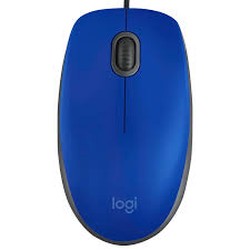 Mouse Logitech Conexao USB M110 Silente Azul - M110