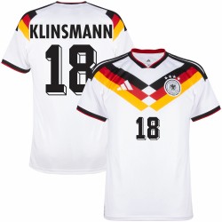 Camisa Seleção Alemanha Home 2026/27 Klinsmann 18 (Personalização Retro)