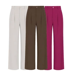 [LEVE 3 PAGUE 2] Calça Feminina Helena em Seda Gelo e Elastano (Elegante, confortável e irresistível!)