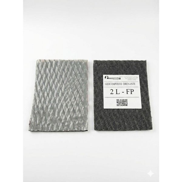 Geocomposto Drenante 2L FP 1x10 Metros
