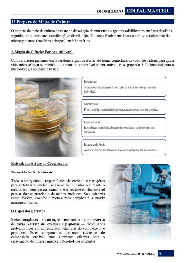 Biomédico - SES TO
