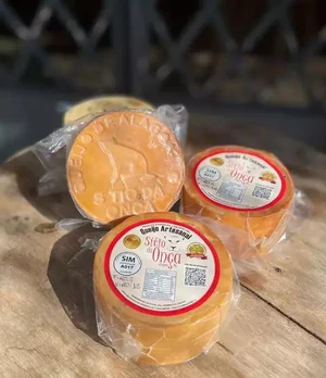 Queijo Defumado Sítio Da Onça - 600g