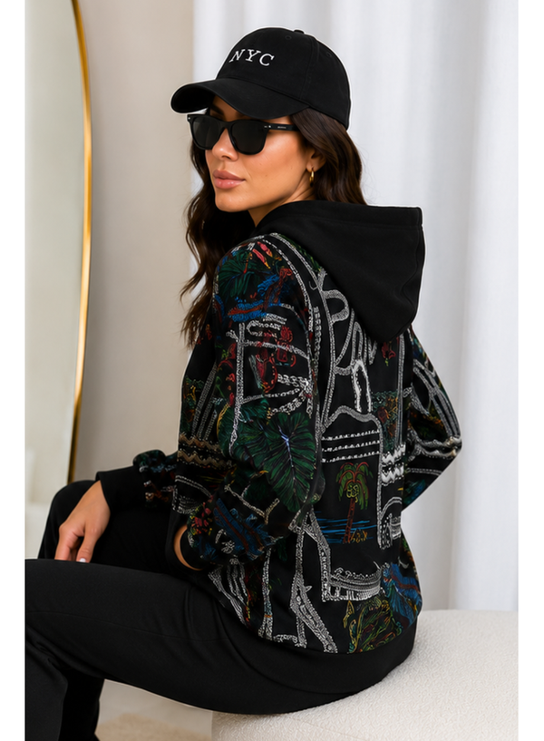 Conjunto Calça Térmica com Casaco Moletinho Tropical