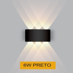 Arandela Externa de Parede em LED à Prova D'água