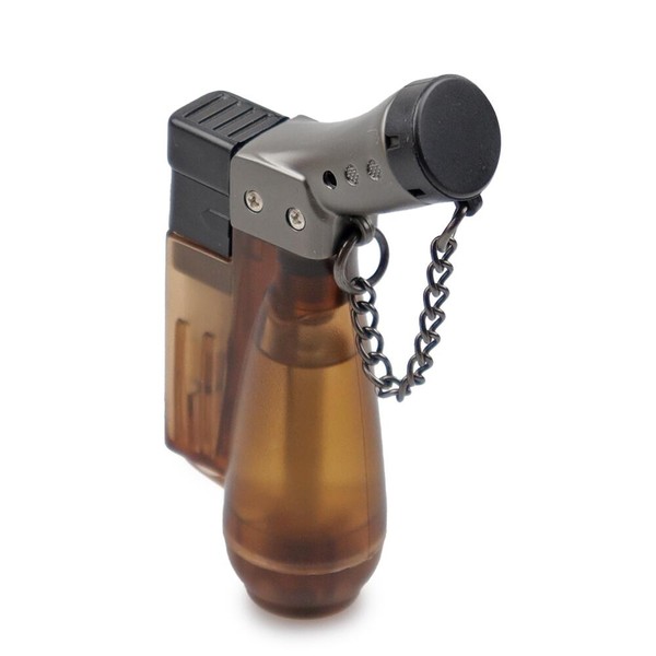 Isqueiro Maçarico Honest 185 - Marrom (1 Chama)