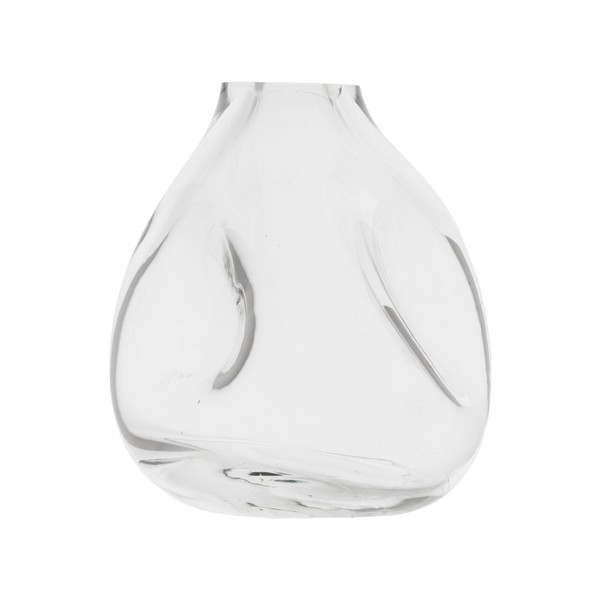 Vaso De Decoração Em Murano Édra Transparente