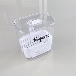 KIT ORGANIZADOR DE GELADEIRA CLEAR 3 UN