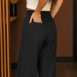 [LEVE 3 PAGUE 2] Calça Feminina Sofia em Sarja e Elastano (Leveza, beleza e muito estilo!)
