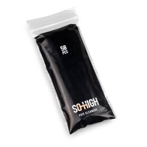 Limpador de Cachimbo de Algodão So-High Branco - Pacote com 50