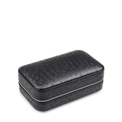 Umidor de Viagem Cohiba para 6 Charutos em Couro - Preto