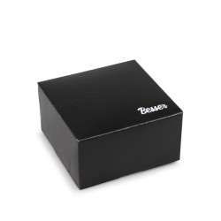 Cigarreira em Couro Besser com Espelho - Café 06