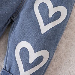 Conjunto Jardineirinha Jeans