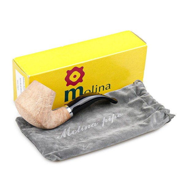 Cachimbo Molina Barasso Natural Sandblast 101