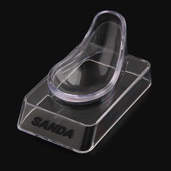 Porta 1 Cachimbo Sanda em Plástico - Transparente