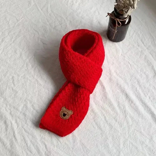 Cachecol em algodão e lã