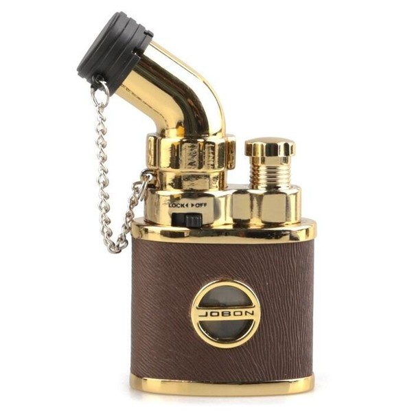 Isqueiro de Mesa Jobon - ZB-635 (1 Chama) - Dourado