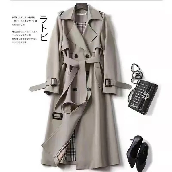 Trench coat feminino 